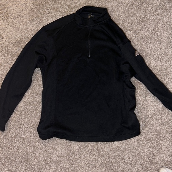 Black Nike fleece quarter zip - XL - Picture 1 of 3
